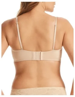 Fine Lines Attitude Strapless Bra in Caramel