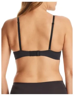 Fine Lines Attitude T-shirt Bra in Black