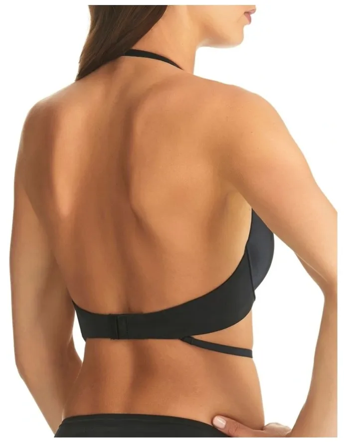 Fine Lines Refined 5 Way Convertible T-shirt Bra in Black