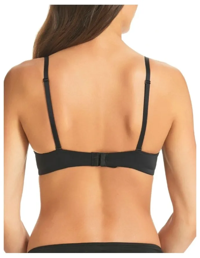 Fine Lines Refined 5 Way Convertible T-shirt Bra in Black