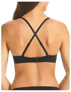 Fine Lines Refined 5 Way Convertible T-shirt Bra in Black