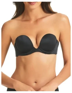 Fine Lines Refined 6 Way Low Cut Convertible Strapless Bra in Black