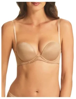 Fine Lines Refined 6 Way Low Cut Convertible Strapless Bra in Nude