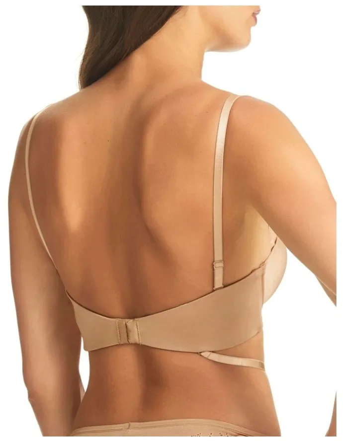 Fine Lines Refined 6 Way Low Cut Convertible Strapless Bra in Nude