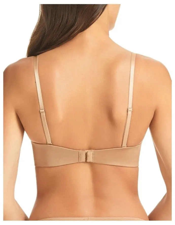 Fine Lines Refined 6 Way Low Cut Convertible Strapless Bra in Nude