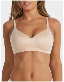 Fine Lines Ultrasoft Full Coverage Wirefree Bra in Brush