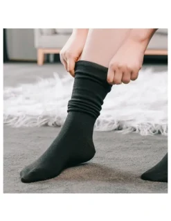 Flightmode Travel Anti-Fatigue Flight Compression Socks L in Black