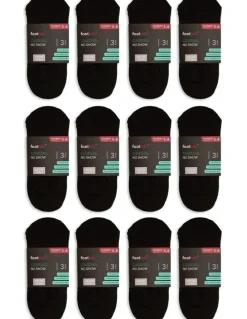 Footlab FootLab Womens 36 Pack Socks Casual No Show