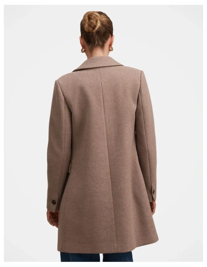 Forever New Brianna Coatigan in Brown
