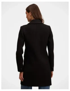 Forever New Brianna Coatigan in Black
