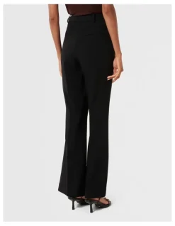 Forever New Clara Bootcut Pants in Black