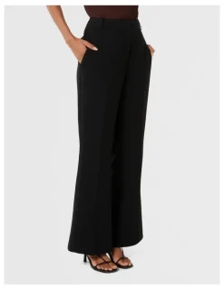 Forever New Clara Bootcut Pants in Black