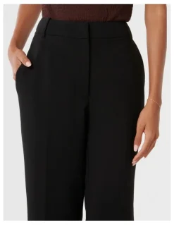 Forever New Clara Bootcut Pants in Black
