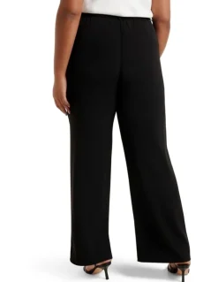 Forever New Curve Primrose High Waisted Pant in Black
