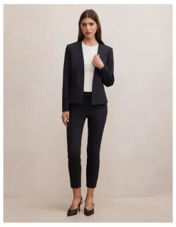 Forever New Grace 7/8th Slim Pants in Navy