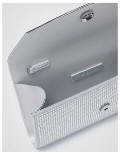 Forever New Heidi Bow Clasp Hardcase in Silver