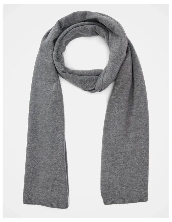 Forever New Isabella Shawl Scarf in Grey