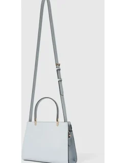 Forever New Lara Small Lady Top Handle Bag in Blue