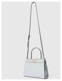 Forever New Lara Small Lady Top Handle Bag in Blue