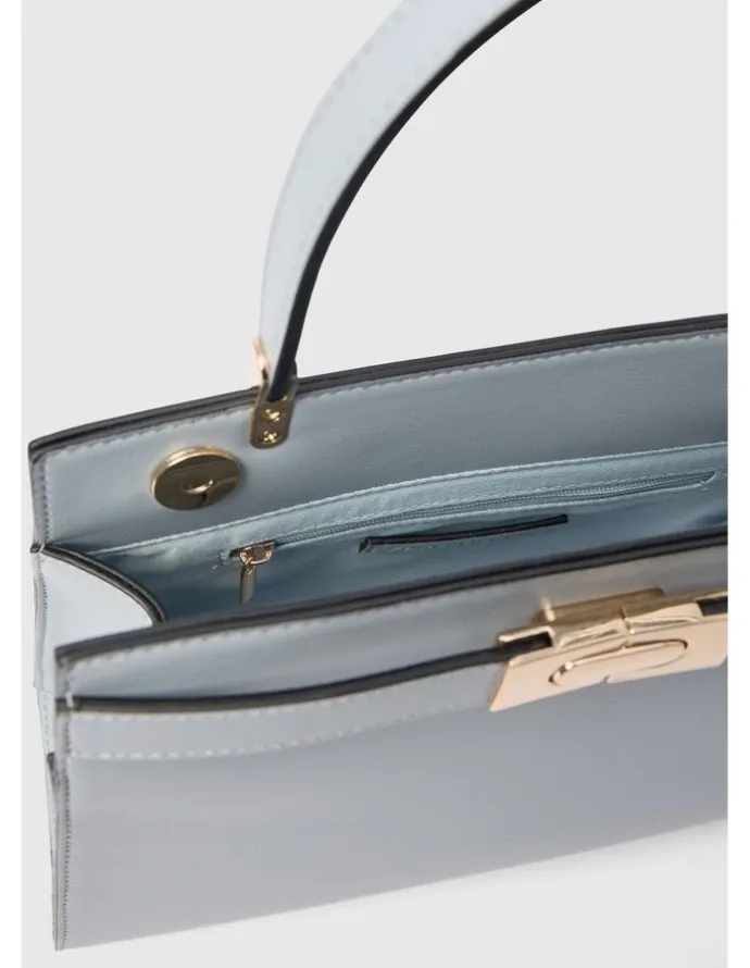 Forever New Lara Small Lady Top Handle Bag in Blue