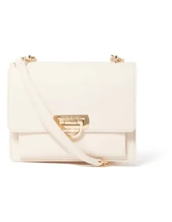Forever New Signature Cassandra Chain Shoulder Bag in Natural