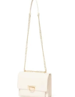 Forever New Signature Cassandra Chain Shoulder Bag in Natural