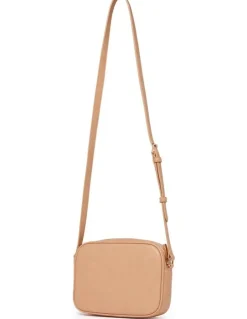 Forever New Signature Lexie Logo Camera Bag in Camel
