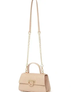 Forever New Signature Vivian Mini Top Handle Bag in Natural