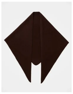 Forever New Tina Triangle Scarf in Brown