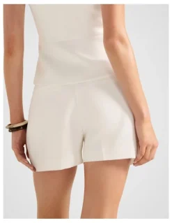 Forever New Winslet Tailored Shorts in White