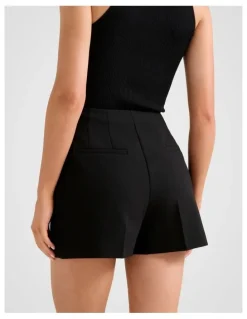 Forever New Winslet Tailored Shorts in Black