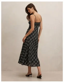 Forever New Harley Godet Midi Dress in Multi
