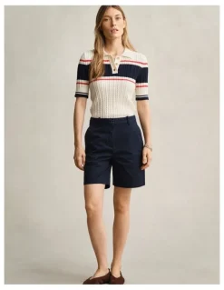 Gant Chino Shorts in Evening Blue