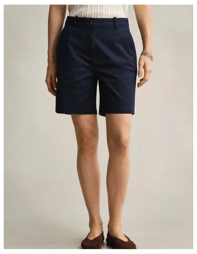 Gant Chino Shorts in Evening Blue