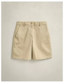 Gant Chino Shorts in Oat Beige