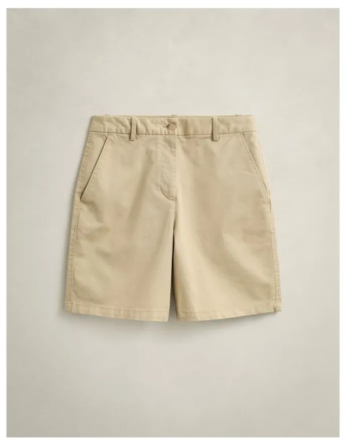 Gant Chino Shorts in Oat Beige