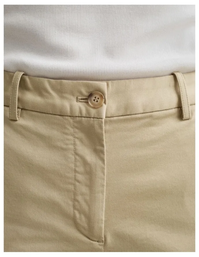 Gant Chino Shorts in Oat Beige