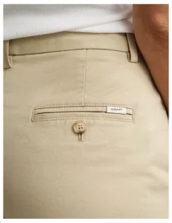Gant Chino Shorts in Oat Beige