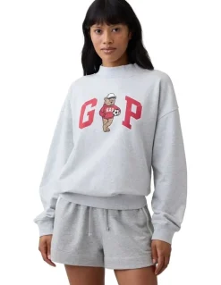 Gap French Terry Brannan Bear Logo Sweatshirt