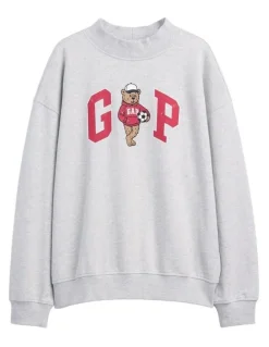 Gap French Terry Brannan Bear Logo Sweatshirt