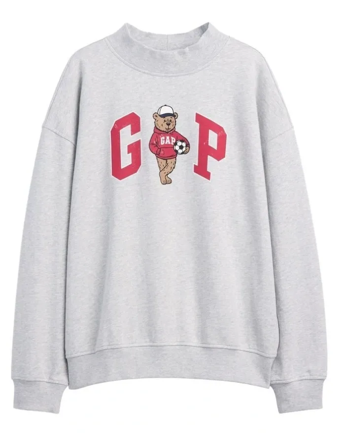 Gap French Terry Brannan Bear Logo Sweatshirt