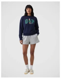 Gap FrenTerry Brannan Bear Logo Sweatshirt