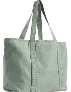Gap Logo Tote Bag in Gasoline Green