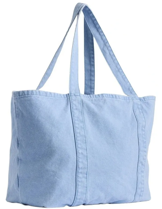 Gap Logo Tote Bag in Moonstone Blue