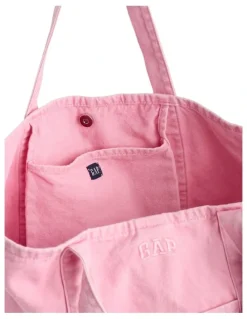 Gap Logo Tote Bag in Primrose Pink