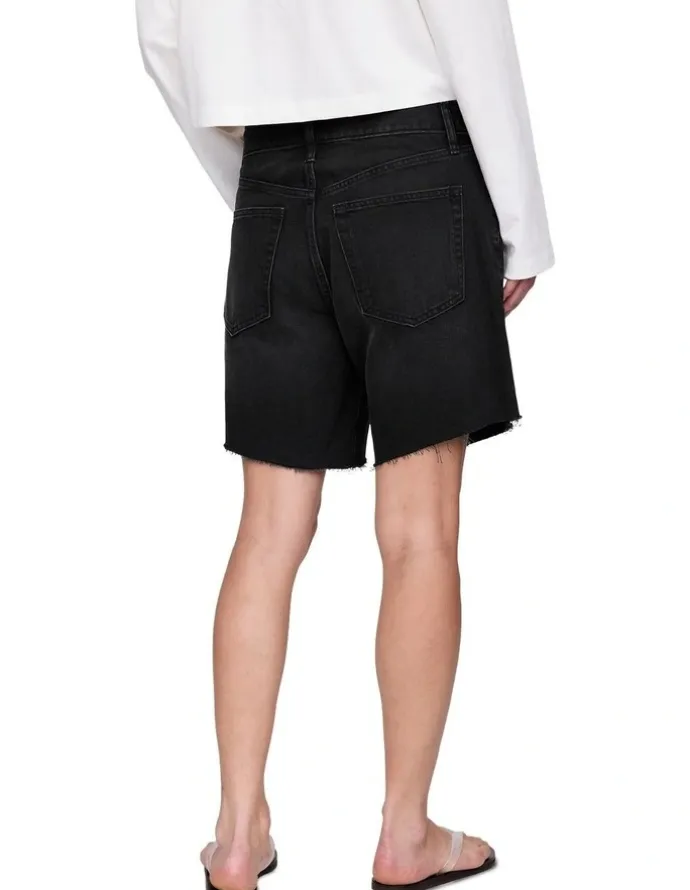 Gap Loose Bermuda Shorts in Blk Fuller