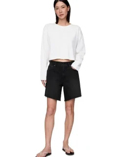 Gap Loose Bermuda Shorts in Blk Fuller