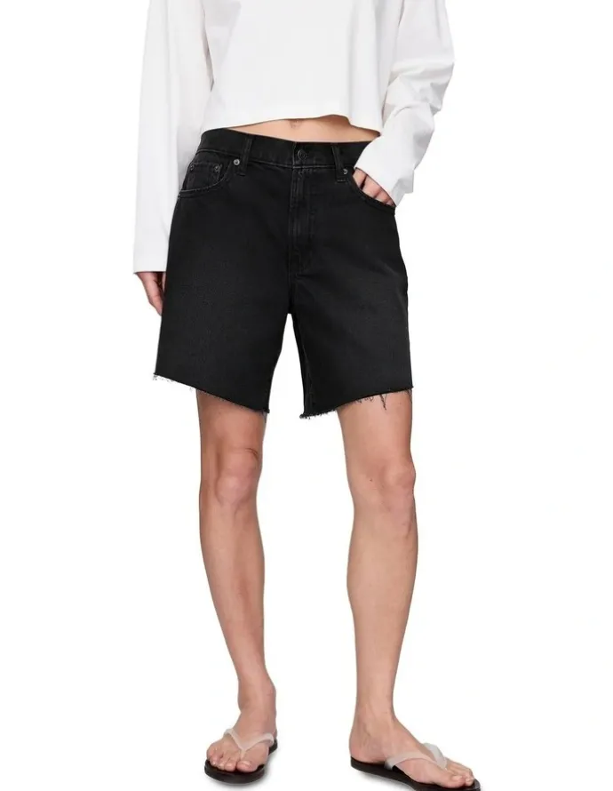 Gap Loose Bermuda Shorts in Blk Fuller