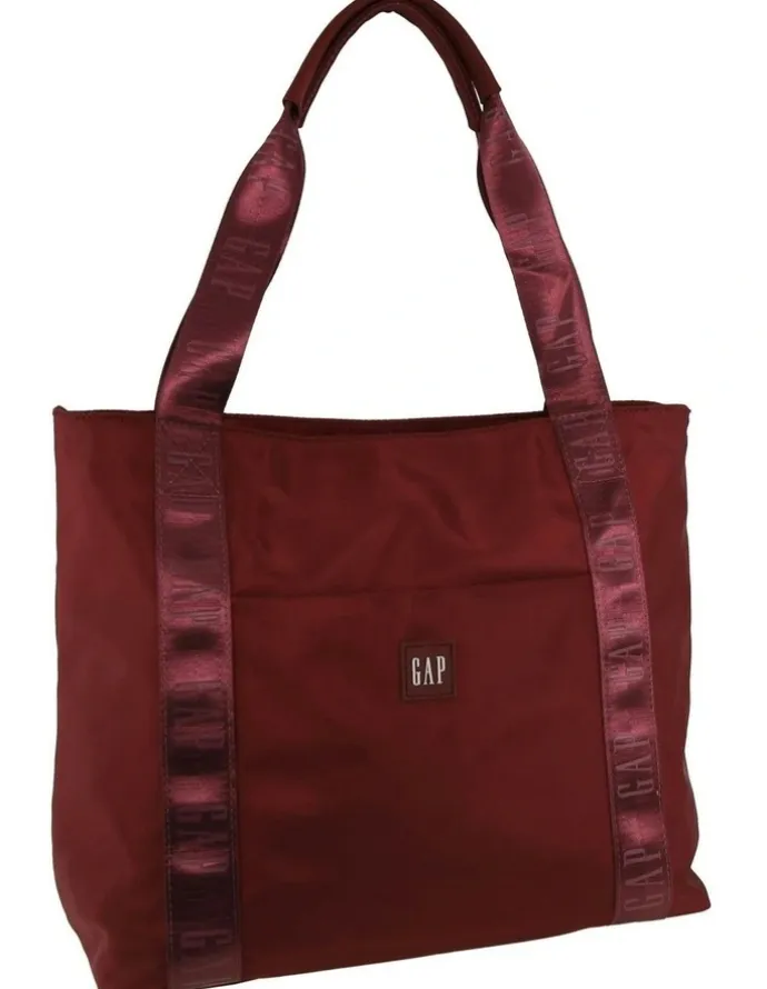 GAP Travel Nylon Fashion Tote Bag in Wine