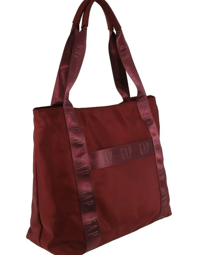 GAP Travel Nylon Fashion Tote Bag in Wine